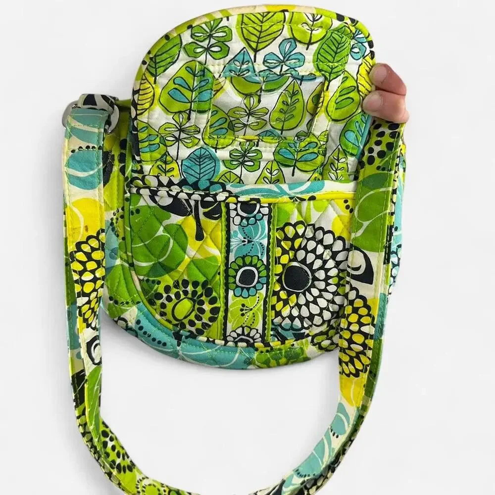 Vera bradley limes up crossbody bag retired pattern